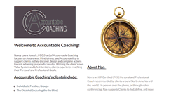 Desktop Screenshot of accountablecoaching.com